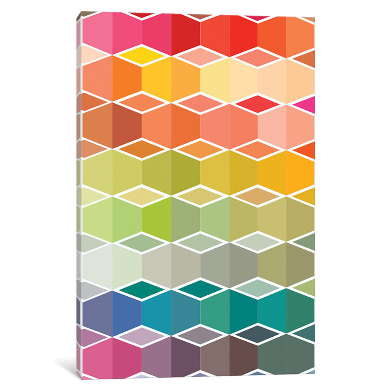 « flanneur i », impression sur toile tendue, H 60 po x l 40po x P 1,5 po