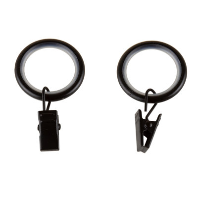 Widmer Steel/Plastic Lined Curtain Rings