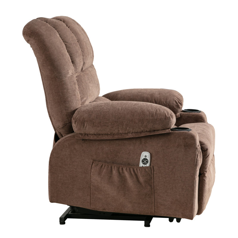 Fauteuil inclinable avec poche latérale