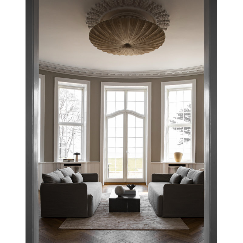 Houkime Area Rug in Beige