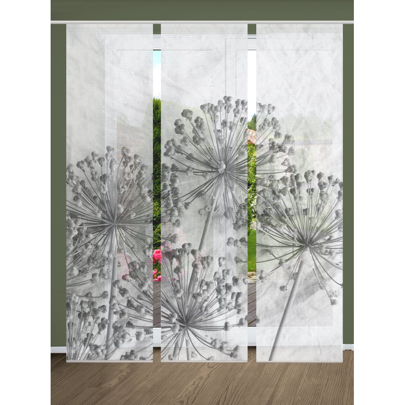 Semi Sheer Sliding Panel