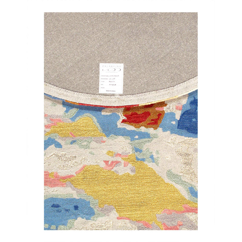 One-of-a-Kind Round 6' Hand Tufted Area Rug