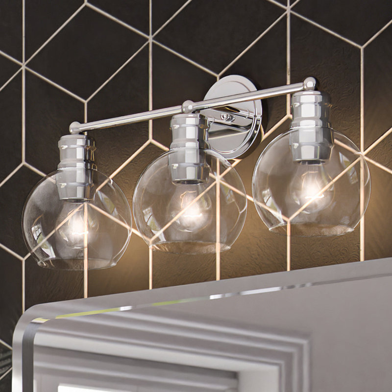 Jakevia 3 - Light Dimmable Vanity Light, Polished Chrome