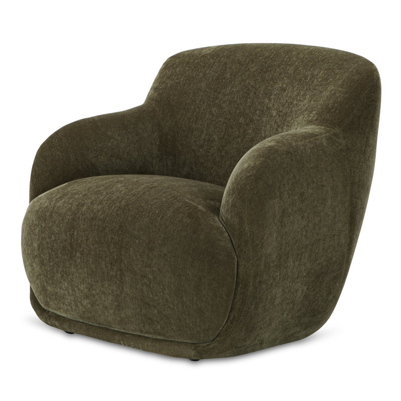 Laci Lounge Chair, Cedar Green Chenille