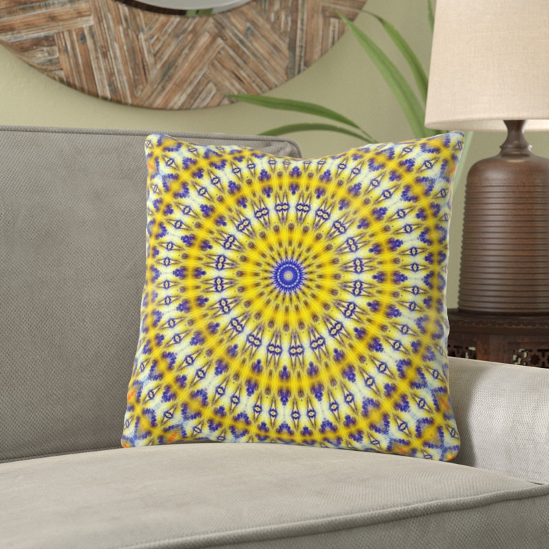 Rundle Reversible Throw Pillow, Indoor