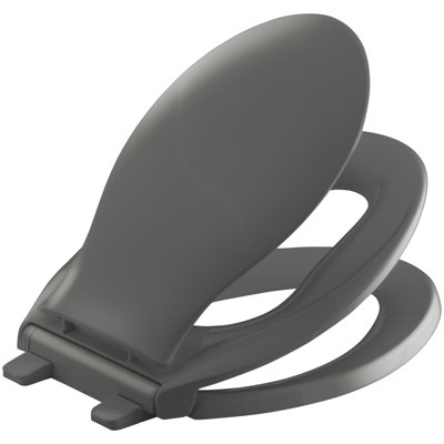 Transitions Quiet-Close with Grip-Tight Elongated Toilet Seat