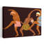 Art mural contemporain, figure de danse rythmique-129091552