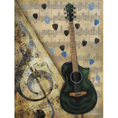 " Guitar I " by Ed Wargo