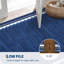 Tapis de sol contemporain pliable antidérapant à poils courts et antidérapant-651898192