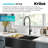 Oletto Pull Down Single Handle Kitchen Faucet-69686779