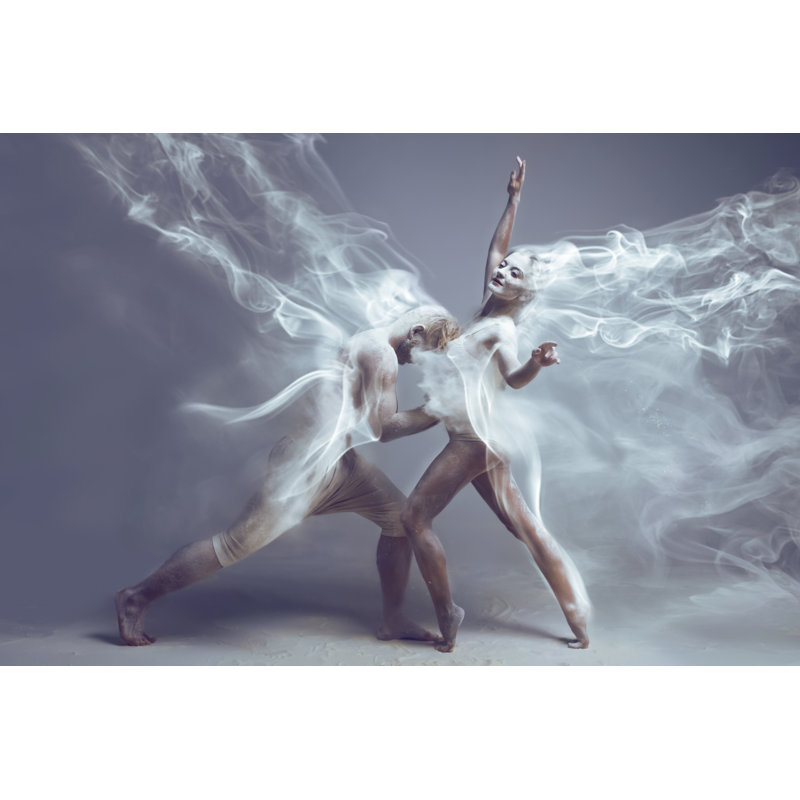 Couple Dancers by MonstArrr_ - Wrapped Canvas Print, 51cm H x 76cm W