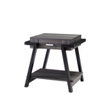 End Table With Drawer, Side Table With Storage Shelf