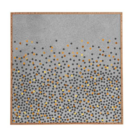 « graying splash », impression encadrée, H 30 po x l 30 po x P 1 po