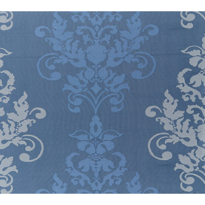 Venezia Palazzo Silk Fabric, Twilight Blue