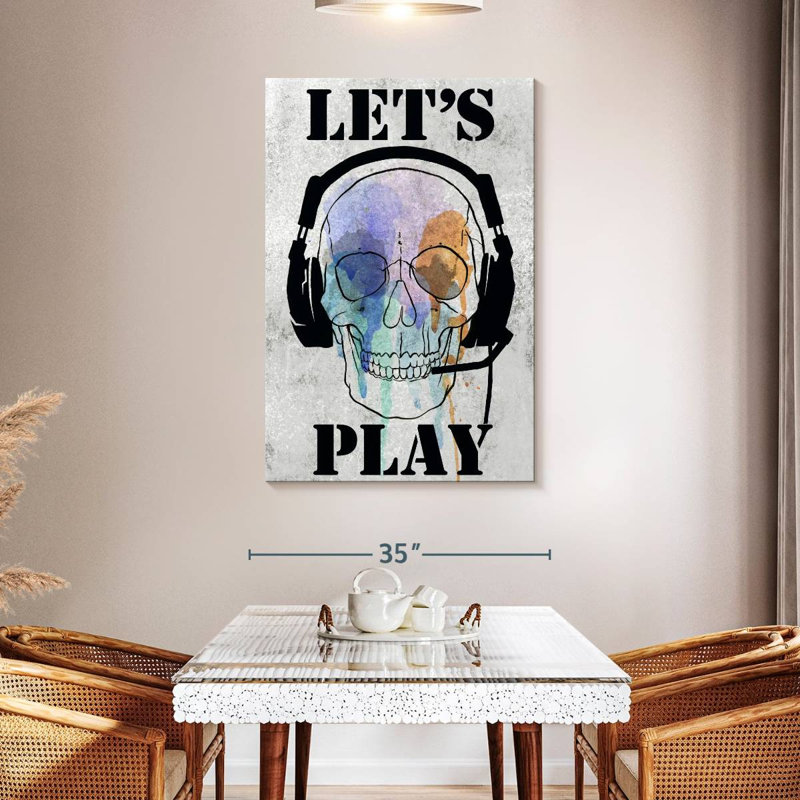 Senne Skull Games I, H 48 po x l 32 po