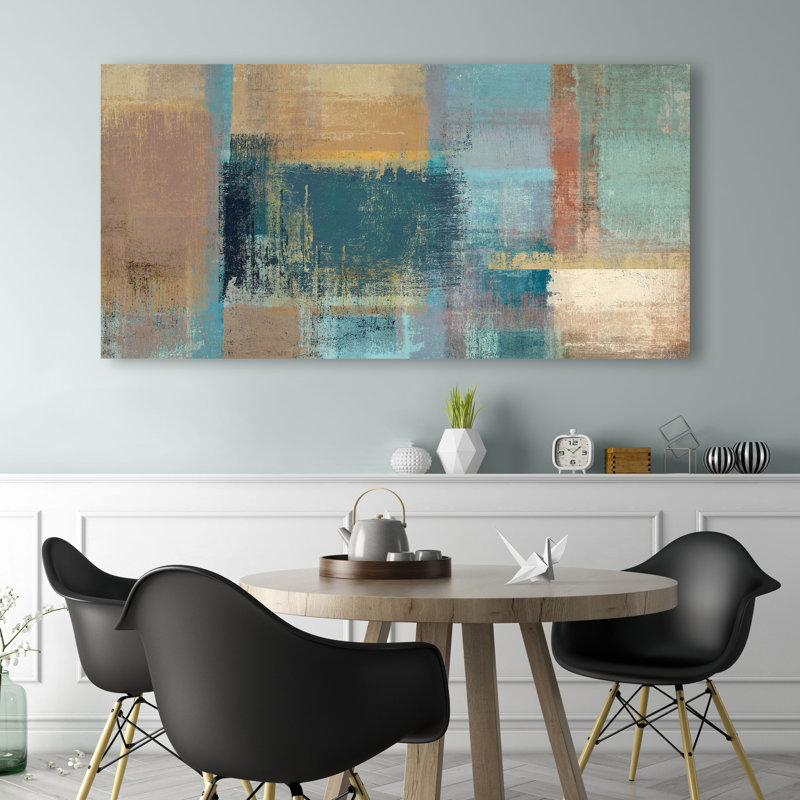 Chromatic Horizon by Ruggero Falcone - Wrapped Canvas Print, 50cm H x 100cm W x 4cm D