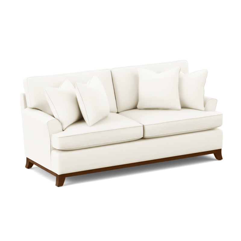 Oaks Way Sofa, Elite Ivory; 0321-91, Coffee Finish