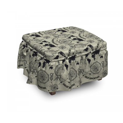 Housse pour adventure art repose-pieds
