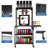 Heavy Duty 3d Printer Stand With Filament Storage Rack, T-shaped Spools Holder Rack With Wheels,d Printer Workbench For 3d Printing Studio