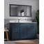 Meuble-lavabo simple avec plateau en quartz Disar-122120510-122120512