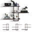 3 Piece Wood Bracket Shelf-524569037