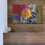 Art mural en métal «Crypto-monnaie Bitcoin Graffiti 1» par Irena Orlov-101651628