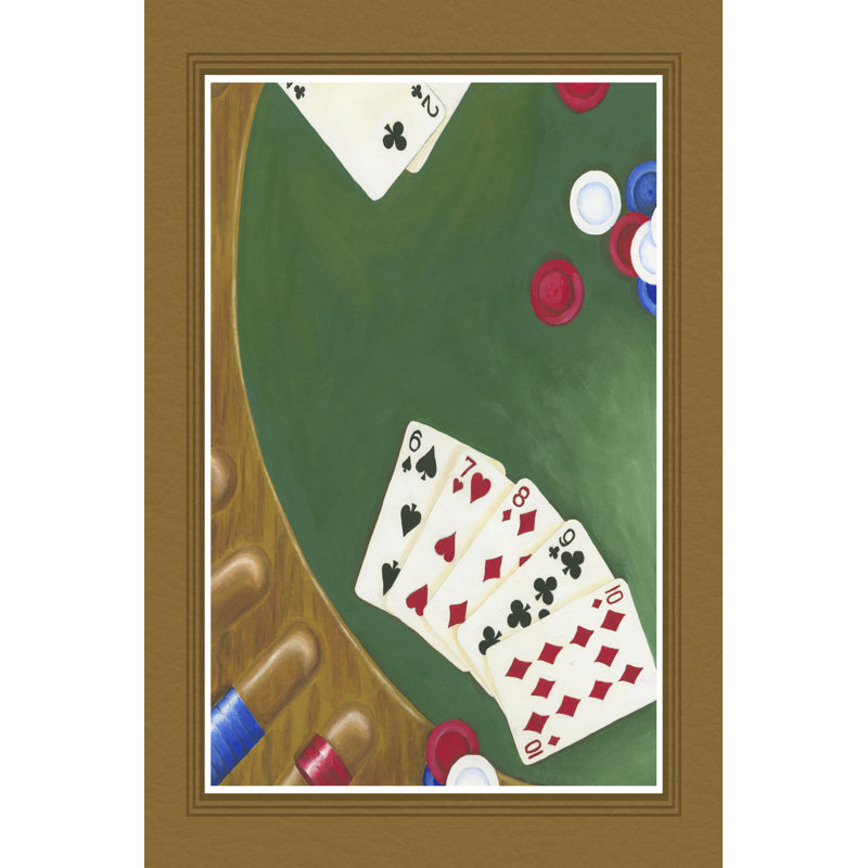 Know When To Hold Them by Chariklia Zarris - Wrapped Canvas Painting, 46cm H x 30cm W x 3.8cm D