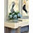 Keenum Hydrangea Floral Arrangement in Vase-1856787030