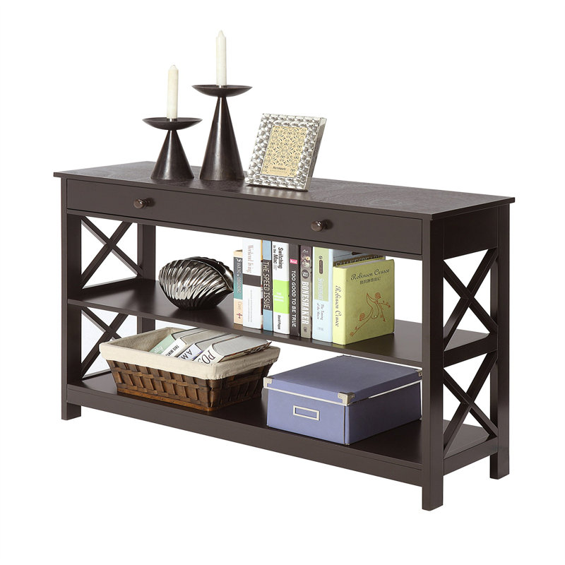 Toyna 39.49'' Console Table, Espresso, Espresso