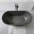 Oval Solid Surface Bathtub, Freestanding Soaking Bathtub-111988031