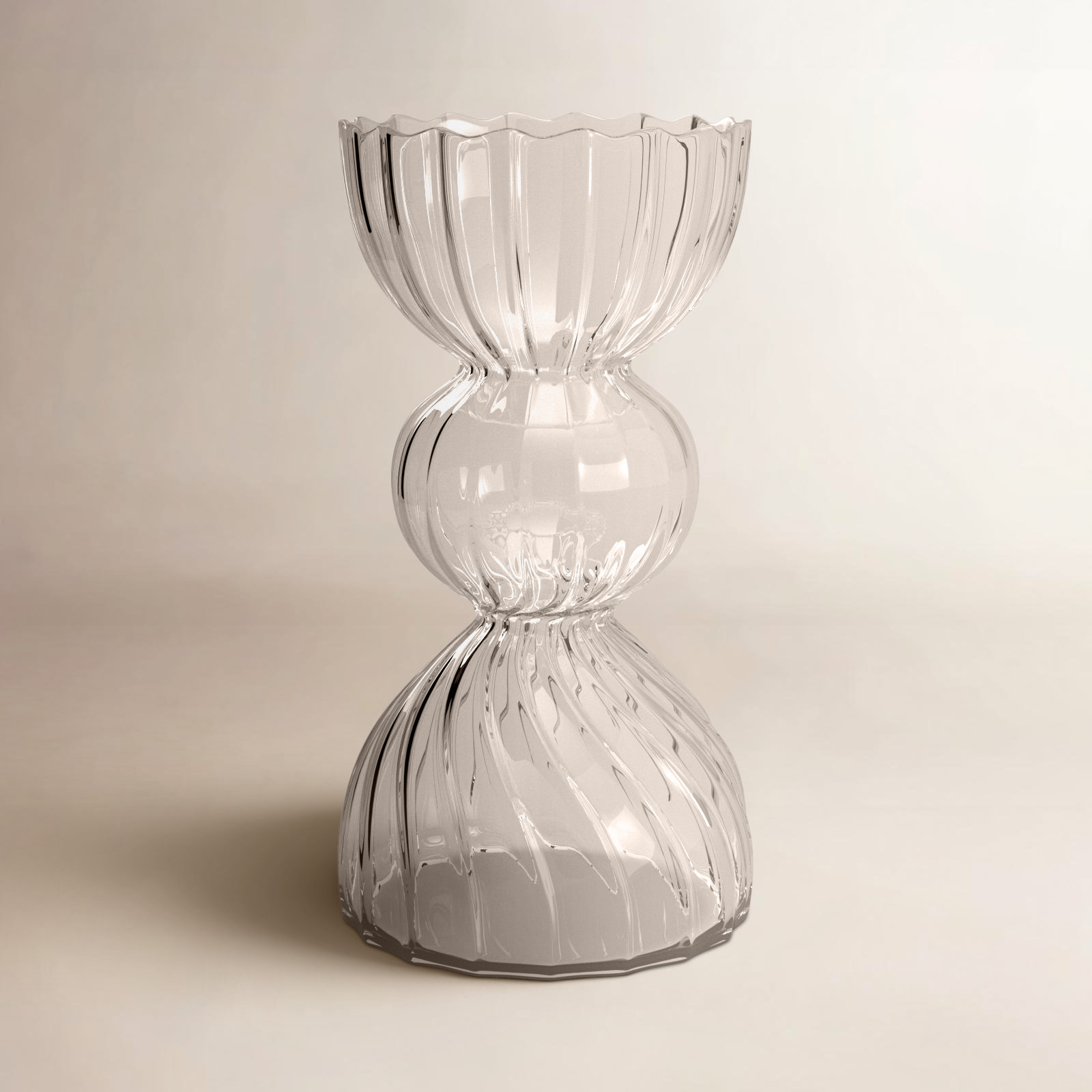 Amaya 5.75'' Handmade Glass Table Vase