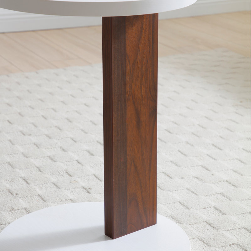 C-Shaped End Table