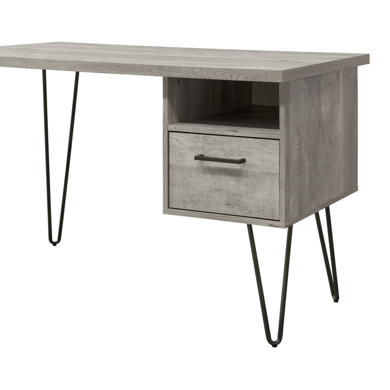 Bureau en chêne gris