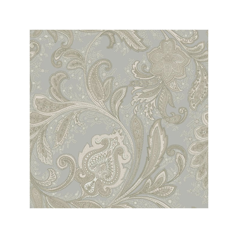 Elegance 10m x 53cm Satin Wallpaper Roll, Grey