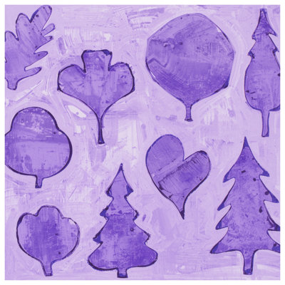Coussins décoratifs mauves