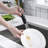Euro Collection High-Arc Single Handle Kitchen/Bar Faucet with 2-Function Pull-Down Spout Sprayer - Matte Black-52012518