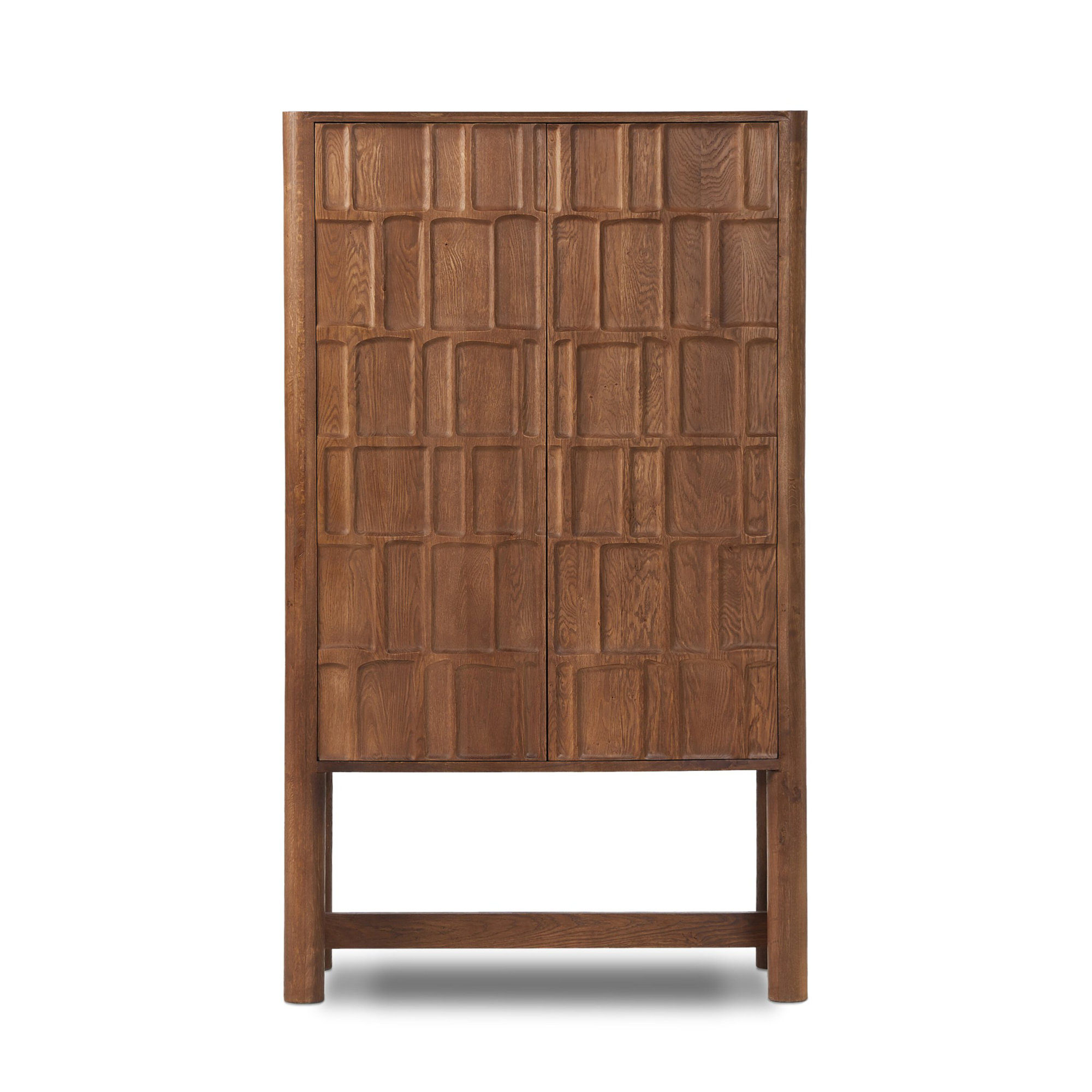 Junie Cabinet-Black Oak, Brown