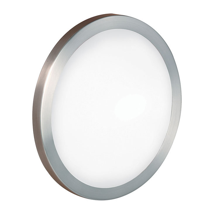 Plafonnier encastré 1 lumière Christal, 4" H x 13,63" L x 13,63" D
