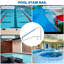 Pool Handrail 55X32 Pool Rail 304 Stainless Steel Silver Rustproof Pool Stair Rail-105358605