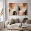 Art mural encadré sur toile, rétro muraux abstraits pour chambre à coucher-1111277239-1111277232