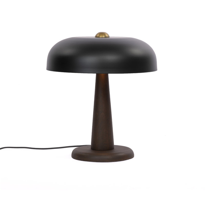 Lampe de table en bois massif TENNON