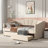 Juanelle Upholstered Velvet Standard Bed with Drawers-595742696