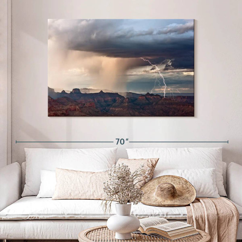 Tempête de foudre Alvord Grand Canyon, H 32 po x l 48 po