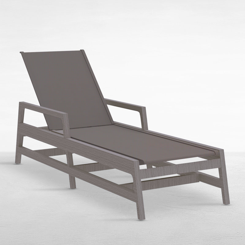 Seashore N-Dura Chaise, Black