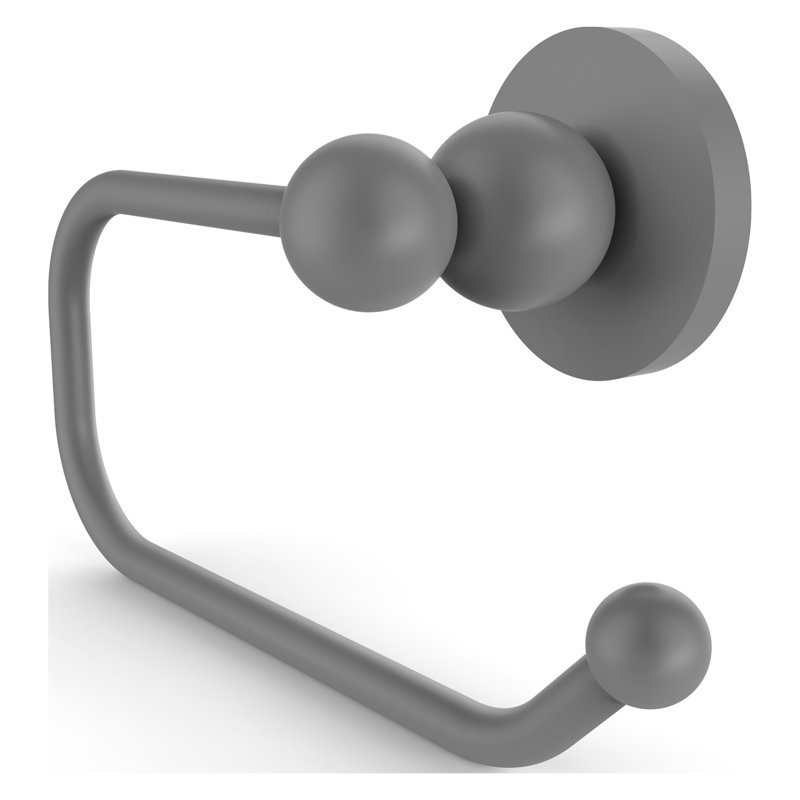 Beresford Wall Mounted Toilet Paper Holder, Matte Grey