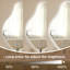 Asymmetrical LED Frameless Backlit Wall Mirror Bathroom Vanity Mirror with 3 Colour Adjustment and Anti-Fog-416228455-432333236