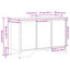 Sink Cabinet 91 X 35 X 60 Cm Engineered Wood-177928320
