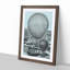 Hot Air Balloons in Paris by Henri Gifford - Picture Frame Drawing Print-55578686-55578687