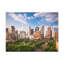 «Houston Daytime Skyline», toile d'art à couper le souffle, paysage urbain époustouflant-1836903903