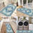 Vintage Faux Nylon Fleece Non-Slip Kitchen Mat & Runner-243191609